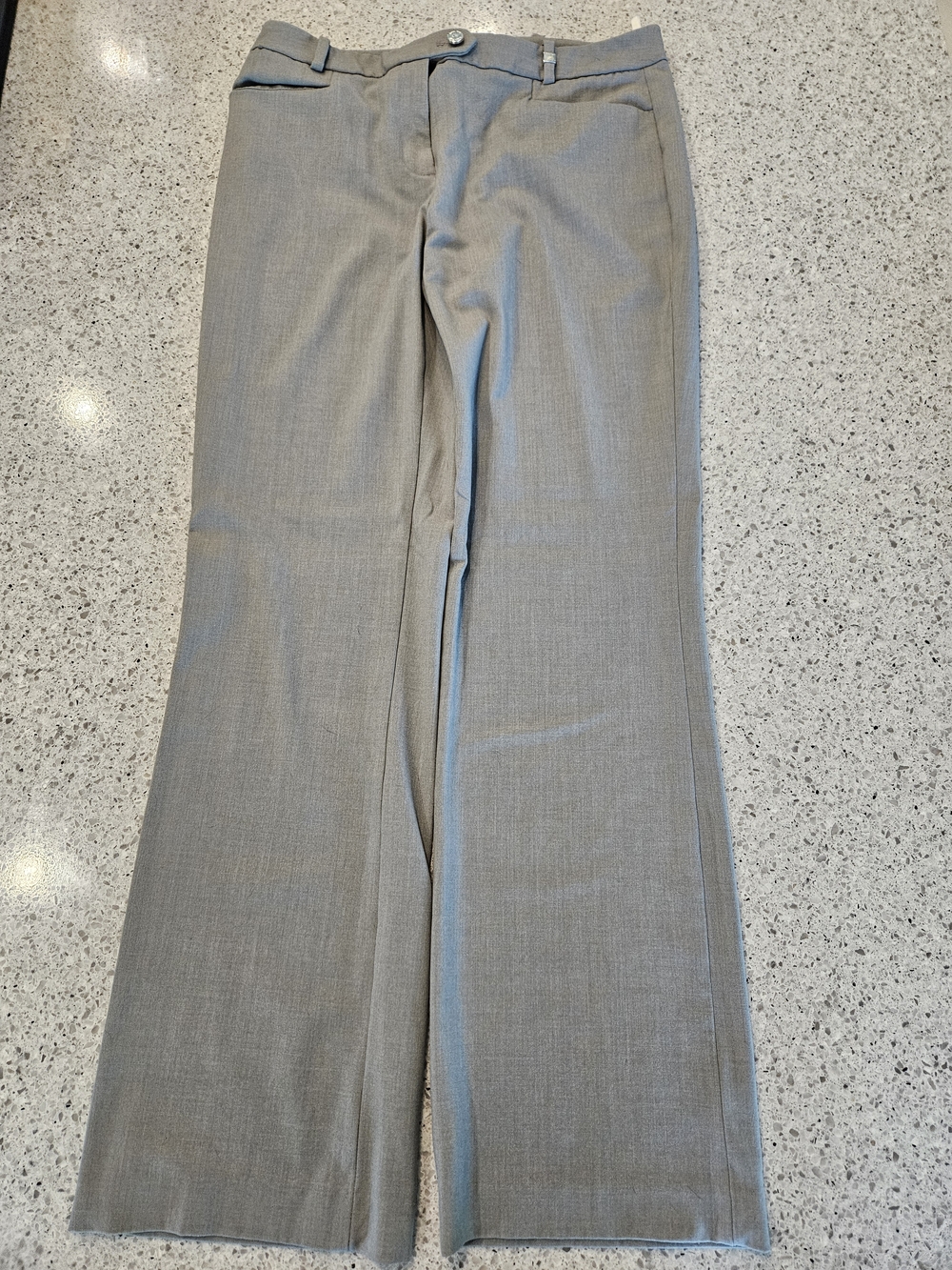 Calvin Klein Gray Dress Pants | Straight Leg Career Trousers
